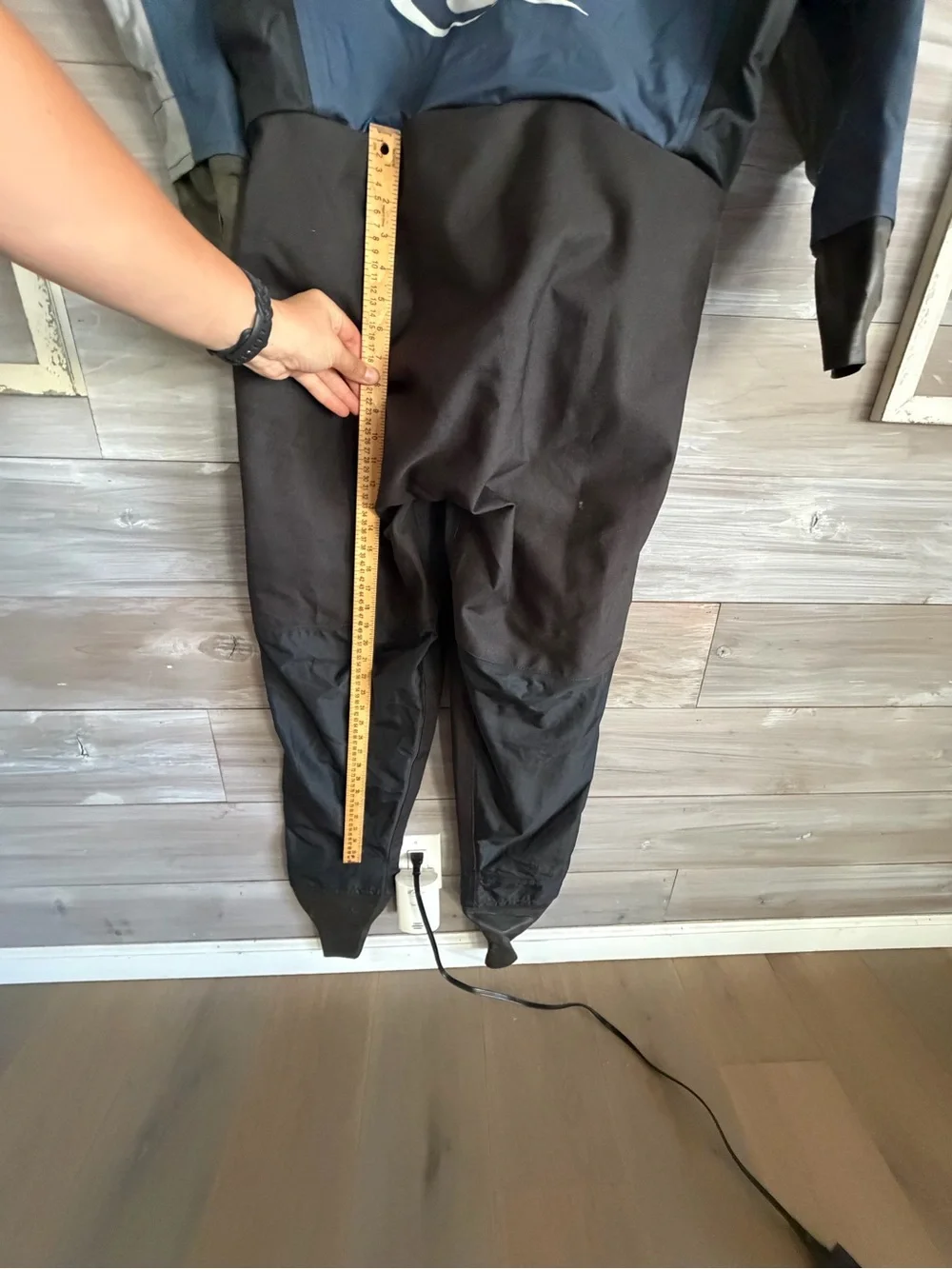 O'Neill Men's Navy, Black and Gray Drysuit